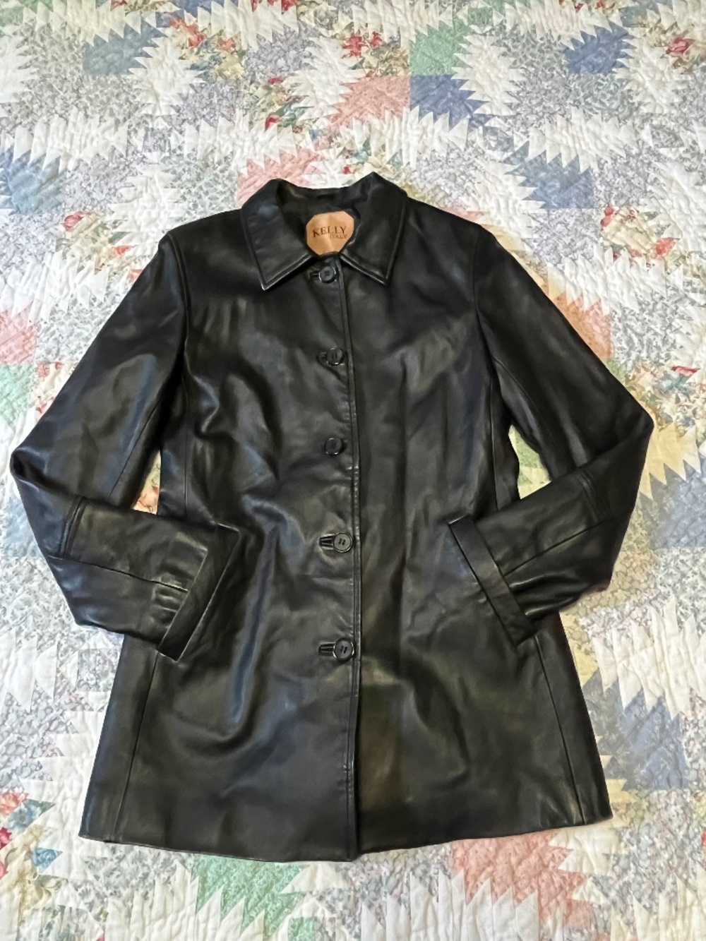KELLY ITALY GENUINE LEATHER JACKET